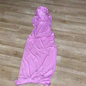 Hooded maxi